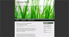 Desktop Screenshot of amanobath.com